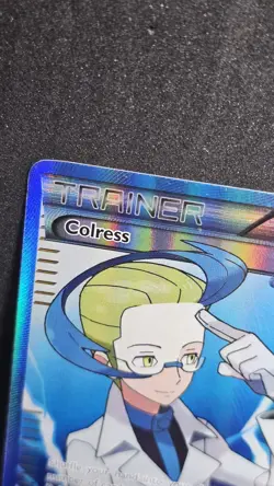 Pokemon Colress Team Plasma Full Art Holo Card Plasma Storm 135/135 LP/EXC - Image 2