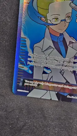 Pokemon Colress Team Plasma Full Art Holo Card Plasma Storm 135/135 LP/EXC - Image 5