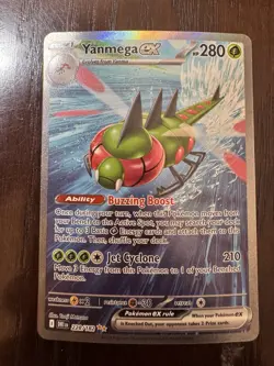 Pokemon TCG Yanmega EX Holo Card 228/182 Sv10: Destined Rivals - Image 1