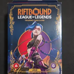 Riftbound League of Legends Jinx Champion Deck UVS Games 40 Cards - Image 1