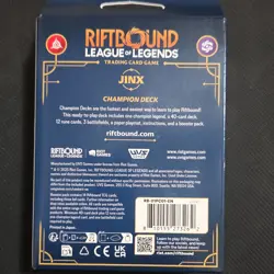 Riftbound League of Legends Jinx Champion Deck UVS Games 40 Cards - Image 2