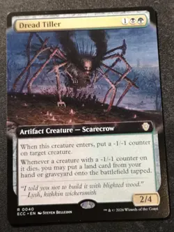 Dread Tiller - Extended Art - ECC - MTG - EN - NM - 0040 - Image 1