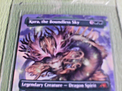 Kura the Boundless Sky (Borderless Regular) MTG Kamigawa Neon Dynasty 411 Mythic - Image 3