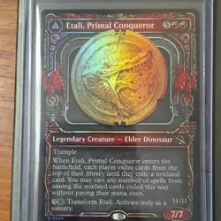 Magic: The Gathering Etali Primal Conqueror & Sickness Foil March of the Machine - Image 1