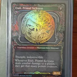 Magic: The Gathering Etali Primal Conqueror & Sickness Foil March of the Machine - Image 2