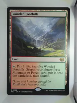 Wooded Foothills - R236 - MTG - Modern Horizons 3 (MH3) - Image 1
