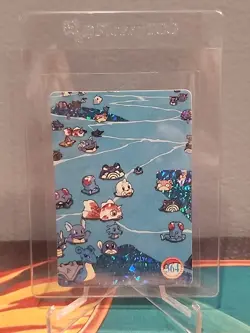 Pokemom Japanese Pocket Monsters Vending Prism Sticker 364 Lapras Water Pokemon - Image 3
