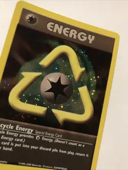 Recycle Energy - WOTC League Promo Pokemon - Holo Card - Image 2