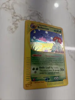 Pokemon TCG Belossom H5/H32 Aquapolis Holo E Series 2003 SWIRL!!! - Image 3