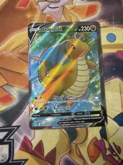 Dragonite V 076/078 Ultra Rare Holo Pokemon 2022 GO NM - Image 1