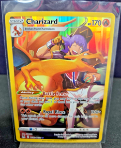 Pokemon Charizard TG03/TG30 Lost Origin Trainer Gallery Ultra Rare Holo - Image 1