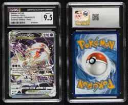 Full Art Deoxys VSTAR Pokemon Crown Zenith Galarian Gallery CGC 9.5 MINT+ - Image 3