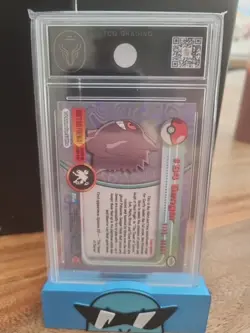 2000 Topps Pokemon #94 Gengar Series 2 TCG GRADED NEAR MINT 7 - Image 2
