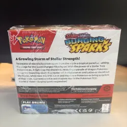 ⚡POKEMON SURGING SPARKS Booster Box Scarlet & Violet New Sealed 36 Packs TCG ⚡ - Image 2