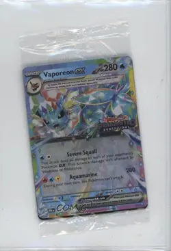 Vaporeon ex (Surprise Box Promo) Pokemon Prismatic Evolutions PRE #023 - Image 1