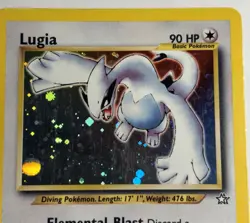 Lugia Neo Genesis Holo Unlimited Pokemon MP/LP 9/111 - Image 2