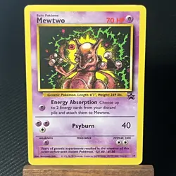 Mewtwo 2000 pokemon black star promo #14 Near Mint - Image 1