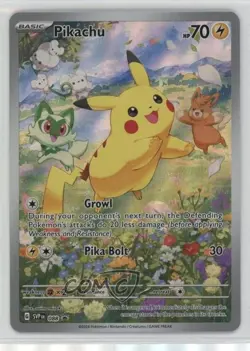 Pikachu (Paldea Adventure Chest) Holo Pokemon Scarlet & Violet Black Star Promo - Image 1