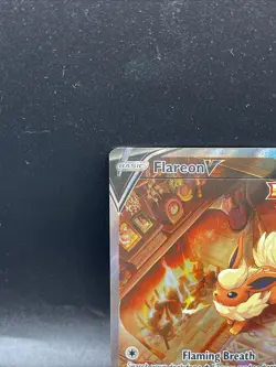 Pokemon TCG - Flareon V SWSH179 - Promo Holo - Single Strike - SWSH Promo - Image 2