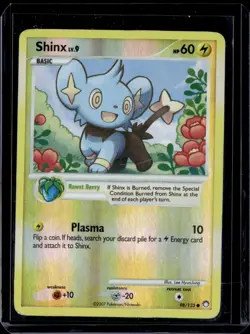 Shinx 98/123 Mysterious Treasures Reverse Holo 2007 (HP) / Pokemon TCG - Image 1