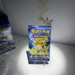 Pokemon TCG XY Evolutions Booster Pack 2016 Raichu Art 3rd Pack Right Side - Image 2
