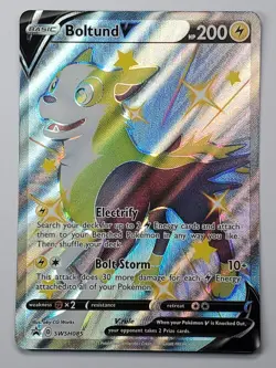Boltund V SWSH085 Holo SWSH: Sword & Shield Promo NM English Pokemon - Image 1