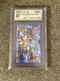 Pokemon 2016 Alolan Vulpix Queen of Hearts Pokemon Center Sapporo CGC 10 Gem - Image 2