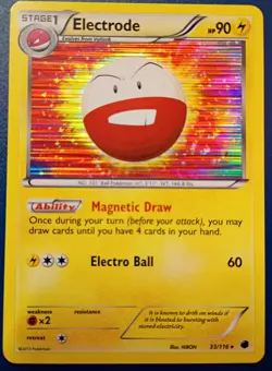 Pokemon - Electrode 33/116 - BW Plasma Freeze - HOLO RARE - 2013 - VLP - Image 1