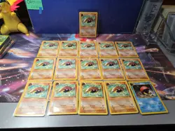 Lot of (16) Kabuto Fossil Set Unlimited 1999 Pokemon TC 50/62 LP-HP Condition - Image 1