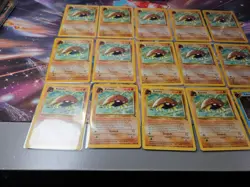 Lot of (16) Kabuto Fossil Set Unlimited 1999 Pokemon TC 50/62 LP-HP Condition - Image 4