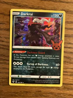 4 Trick or Trade 2022 Holo Rare Pokemon Mewtwo, Darkrai, Chandelure & Dusknoir - Image 5