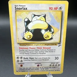 Snorlax - Base Set 2 (BS2) 30/130 Pokemon TCG - MP - Image 1