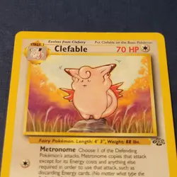 Pokemon Clefable 17/64 Jungle Regular Moderately Played *FREE SHIPPING* - Image 2