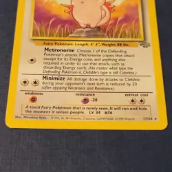 Pokemon Clefable 17/64 Jungle Regular Moderately Played *FREE SHIPPING* - Image 3