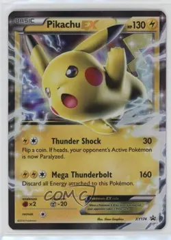 Pikachu EX Pokemon XY Black Star Promo #XY174 - Image 1