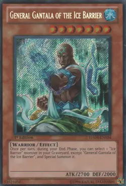 General Gantala of the Ice Barrier - HA04-EN054 - Secret Rare - Unlimited Editio - Image 1