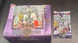Yugioh Elemental Energy 1ST EDITION Factory Sealed Booster Pack English Edition - Image 3