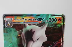 Marowak & Charizard GX SM187/195 JUMBO Black Star Promo Pokemon Card 2019 - Image 2