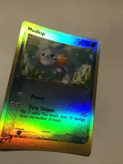 Pokemon Card Mudkip Nintendo Black Star Promo 010 Reverse Holo Near Mint - Image 2