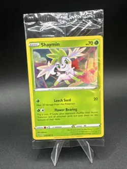 SEALED Shaymin 015/185 PROMO Cosmos Holo Rare Pokemon TCG 3 Promo Card Pack - Image 1
