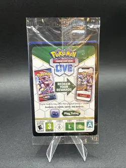 SEALED Shaymin 015/185 PROMO Cosmos Holo Rare Pokemon TCG 3 Promo Card Pack - Image 3