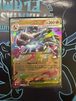 Pokemon TCG Card 013/094 Mega Charizard EX - Image 1