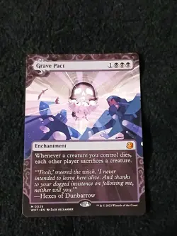 Grave Pact Wilds of Eldraine Enchanting Tales NM Magic The Gathering WoTC - Image 1