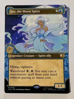 Yue, the Moon Spirit (Showcase) Avatar: The Last Airbender - MTG RARE - Image 1