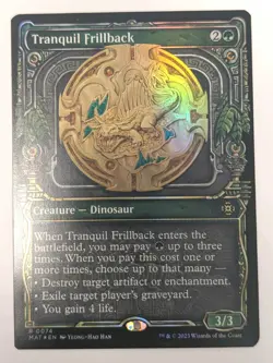 Tranquil Frillback (Showcase) March of the Machine: The Aftermath Foil - Image 1