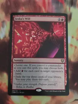 Jeska's Will Commander Legends Foil - Image 1