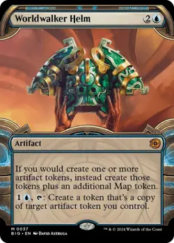 Worldwalker Helm (Showcase) - Outlaws of Thunder Junction: The Big Score (BIG) - Image 1