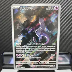 Pokemon TCG- Mewtwo 052 Sv: Scarlet & Violet Promo Cards 151 Holo - Image 1