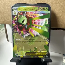 Ascended Heroes Mega Meganium Ex #010/217 Double Rare Pokemon Card NM Near Mint - Image 1