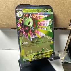 Ascended Heroes Mega Meganium Ex #010/217 Double Rare Pokemon Card NM Near Mint - Image 2